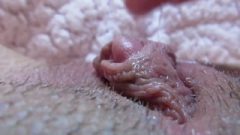 Close Up On My Wet Huge Clit Pussy