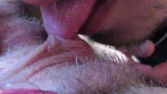 Licking And Eating Dick My Girlfriends Enormous Clit Hairy Pussy