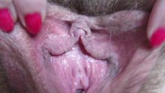 Extreme Close Up On My Hairy Pussy And Massive Clit