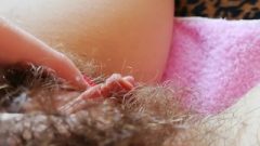 Big Clitoris In The Hairy Bush