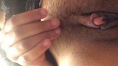 Massive Clit Solo Pussy Gaping