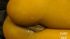Fuckin My Butt With My Spurt Juices As Lube