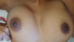 Closeup Of My Large Labia Virgin Pussy, Bum And Tits