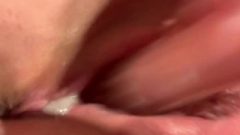 Pumping My Cunt Takes Me Super Wet. Orgasm