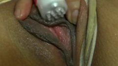 First Time Amateur Masturbates Her Enormous Cunt Lips To Orgasm