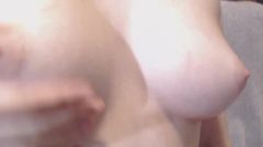 Pierced Teen- Rubber Toy Play – Orgasm – Nipple Splurting – Smoking Fetish